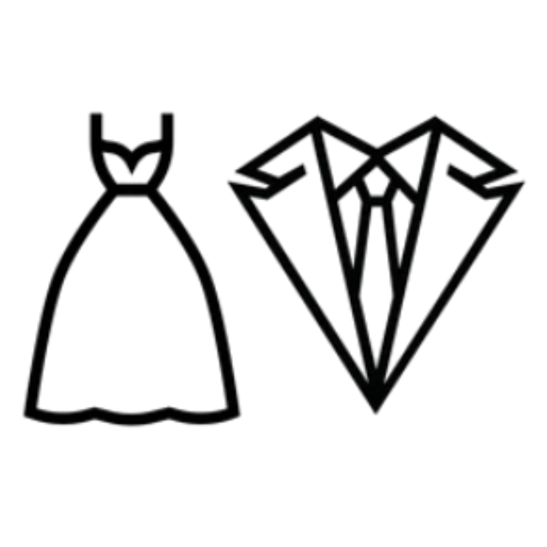 Dress code: dress and tuxedo